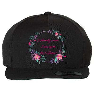 I Solemnly Swear I Am Up To No Gluten! Celiac Disease Gift Wool Snapback Cap