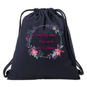 I Solemnly Swear I Am Up To No Gluten! Celiac Disease Gift Drawstring Bag