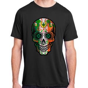 Irish Skull St Patricks Day Adult ChromaSoft Performance T-Shirt