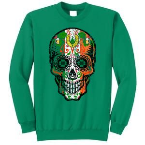 Irish Skull St Patricks Day Sweatshirt