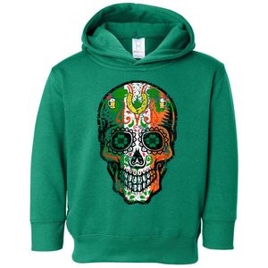 Irish Skull St Patricks Day Toddler Hoodie