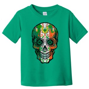 Irish Skull St Patricks Day Toddler T-Shirt