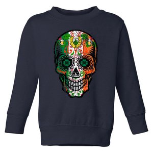 Irish Skull St Patricks Day Toddler Sweatshirt