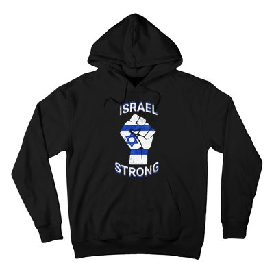 Israel Strong Support Stand With Israel Love Jewish Pride Hoodie