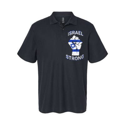 Israel Strong Support Stand With Israel Love Jewish Pride Softstyle Adult Sport Polo