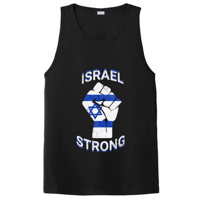 Israel Strong Support Stand With Israel Love Jewish Pride PosiCharge Competitor Tank