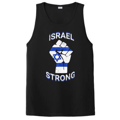 Israel Strong Support Stand With Israel Love Jewish Pride PosiCharge Competitor Tank