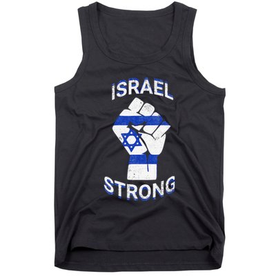 Israel Strong Support Stand With Israel Love Jewish Pride Tank Top