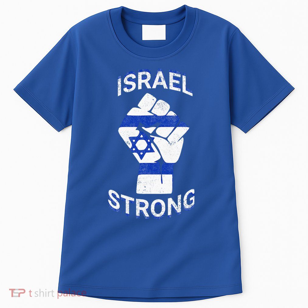Israel Strong Support Stand With Israel Love Jewish Pride  Tall T-Shirt