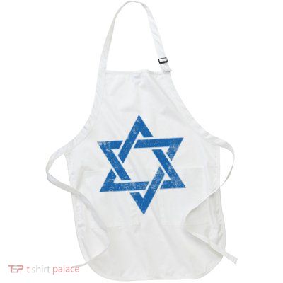 Israeljewish Symbol Star Of David Pray For Israel Apron