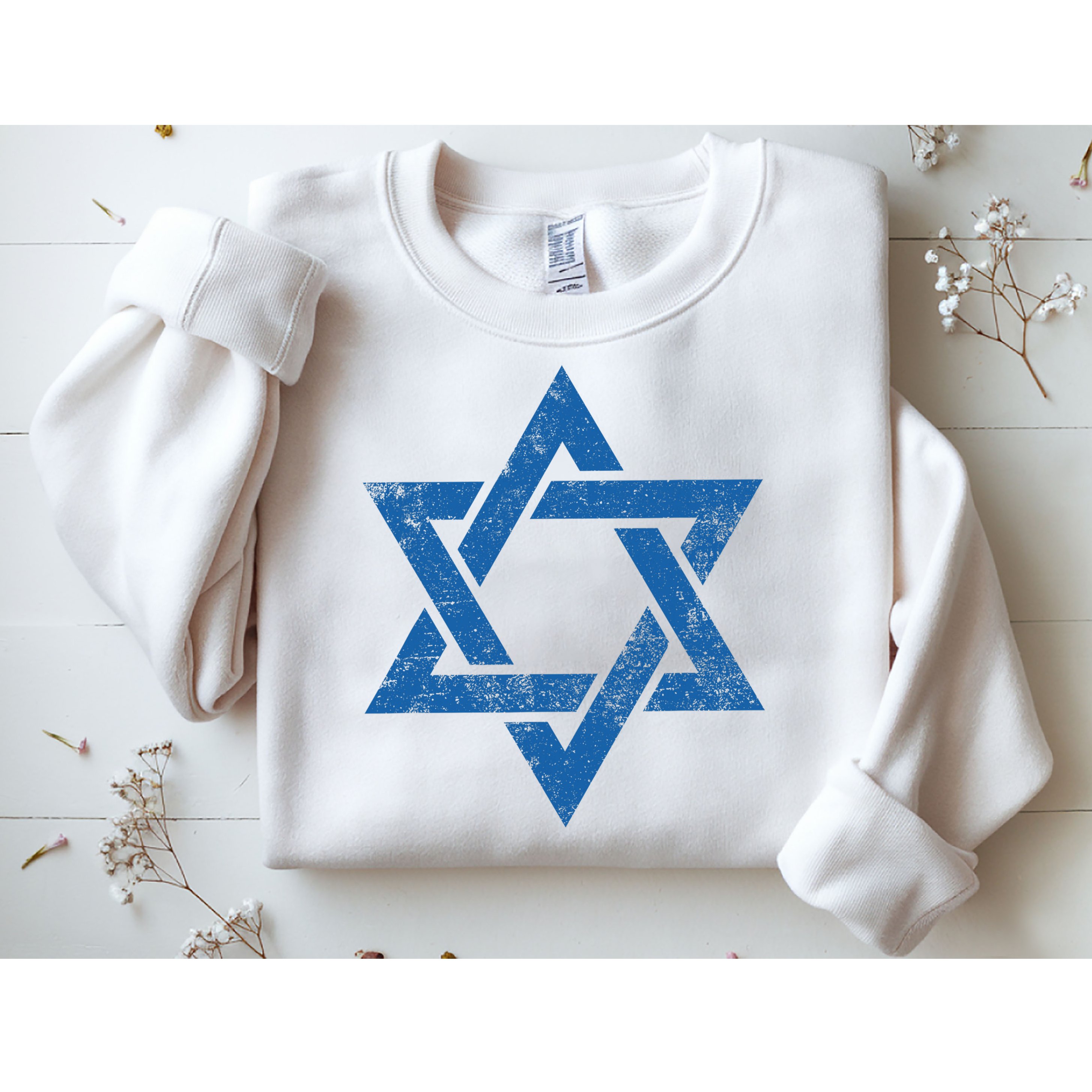 Israeljewish Symbol Star Of David Pray For Israel Sweatshirt