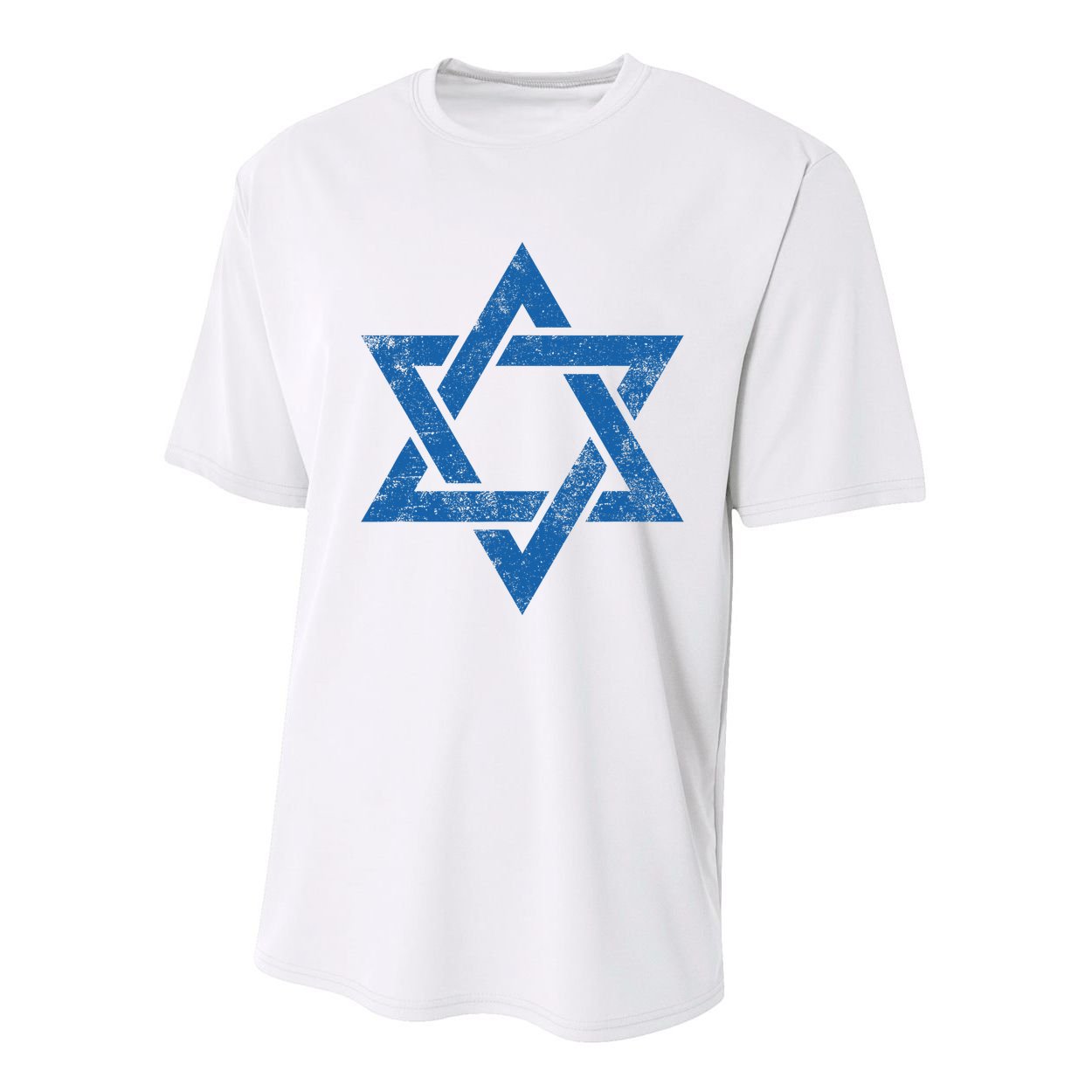 Israeljewish Symbol Star Of David Pray For Israel Youth Performance Sprint T-Shirt