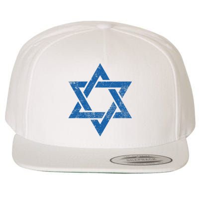 Israeljewish Symbol Star Of David Pray For Israel Wool Snapback Cap