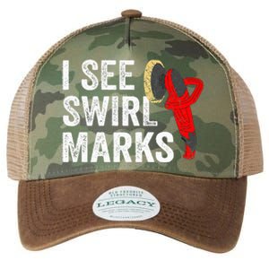 I See Swirl Marks Auto Detailer Car Detailing Legacy Tie Dye Trucker Hat