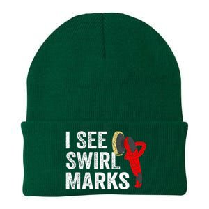 I See Swirl Marks Auto Detailer Car Detailing Knit Cap Winter Beanie