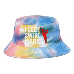 I See Swirl Marks Auto Detailer Car Detailing Tie Dye Newport Bucket Hat