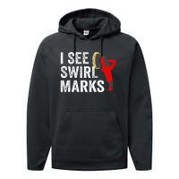 I See Swirl Marks Auto Detailer Car Detailing Performance Fleece Hoodie