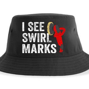 I See Swirl Marks Auto Detailer Car Detailing Sustainable Bucket Hat