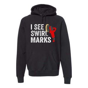 I See Swirl Marks Auto Detailer Car Detailing Premium Hoodie