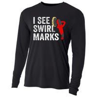 I See Swirl Marks Auto Detailer Car Detailing Cooling Performance Long Sleeve Crew