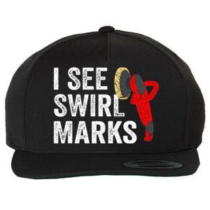 I See Swirl Marks Auto Detailer Car Detailing Wool Snapback Cap