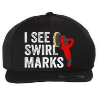 I See Swirl Marks Auto Detailer Car Detailing Wool Snapback Cap