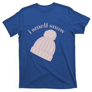 I Smell Snow Novelty Funny Winter Snow Day Graphic Sno Cute Gift T-Shirt