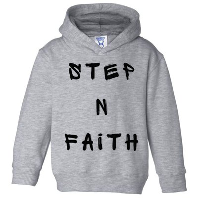 I Step Spring Toddler Hoodie