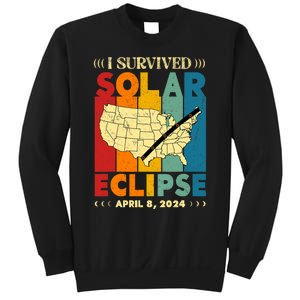 I Survived Solar Eclipse April 8 2024 Sweatshirt