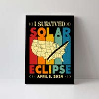 I Survived Solar Eclipse April 8 2024 Canvas