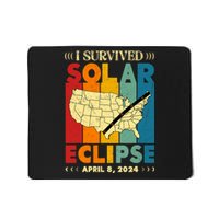 I Survived Solar Eclipse April 8 2024 Mousepad