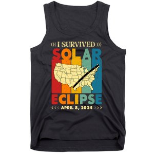 I Survived Solar Eclipse April 8 2024 Tank Top