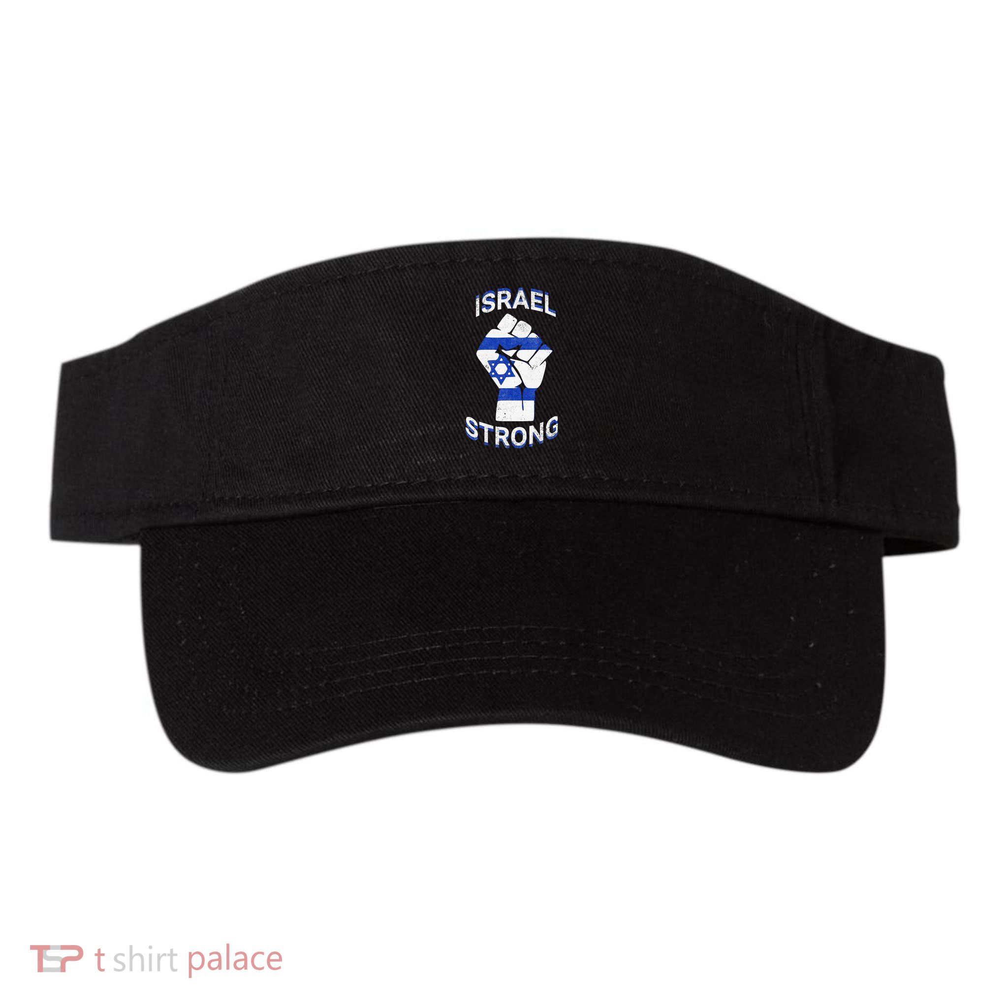 Israel Strong Support Stand With Israel Love Jewish Pride Visor