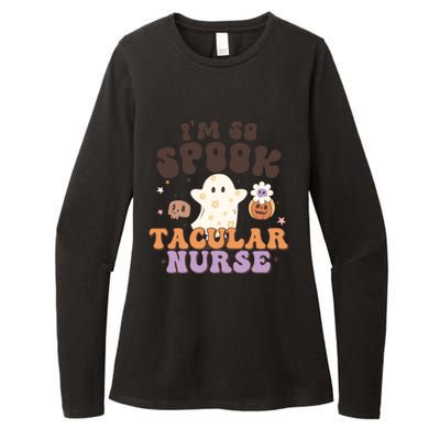 Im So Spooky Tacular Nurse Halloween Gift Womens CVC Long Sleeve Shirt