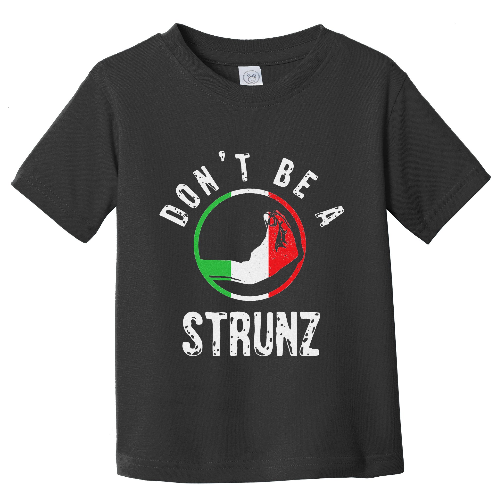 Italian Slang Strunz Hand Gesture Swear Curse Joke Gag Toddler T-Shirt