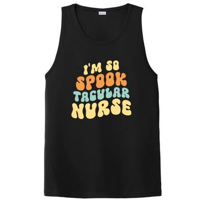 Im So Spook Tacular Nurse Halloween Retro Gift PosiCharge Competitor Tank