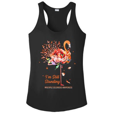  I’m Still Standing MS Warrior Ladies PosiCharge Competitor Racerback Tank