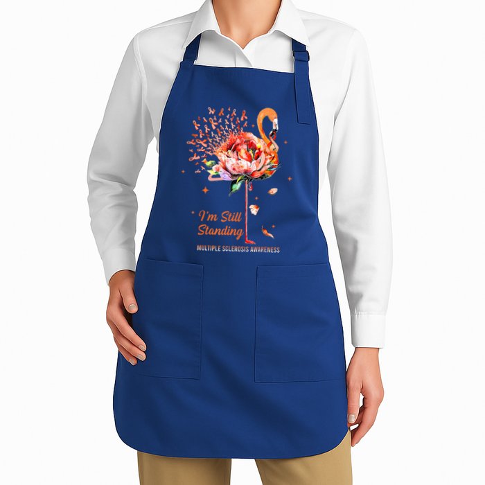  I’m Still Standing MS Warrior Full-Length Apron With Pockets