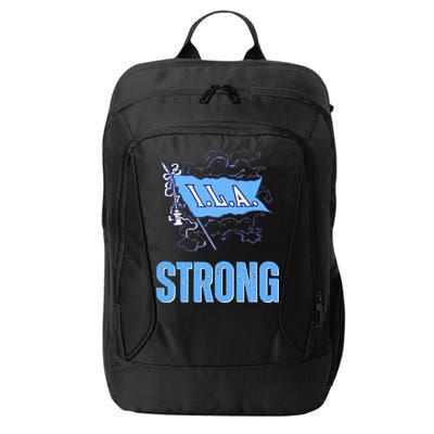 Ila Strong Strike Longshoremen Union Port Workers Union City Backpack