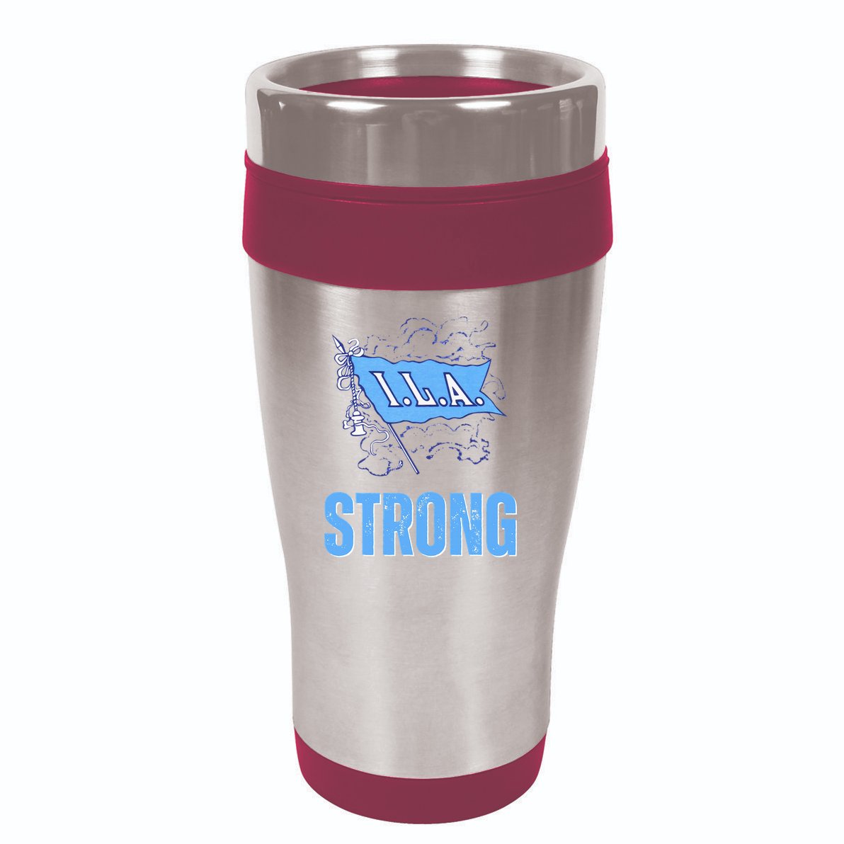 Ila Strong Strike Longshoremen Union Port Workers Union 16oz Travel Tumbler