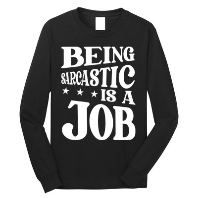 Irony Sarcasm Sarcastic Humor Ironic Irony Long Sleeve Shirt