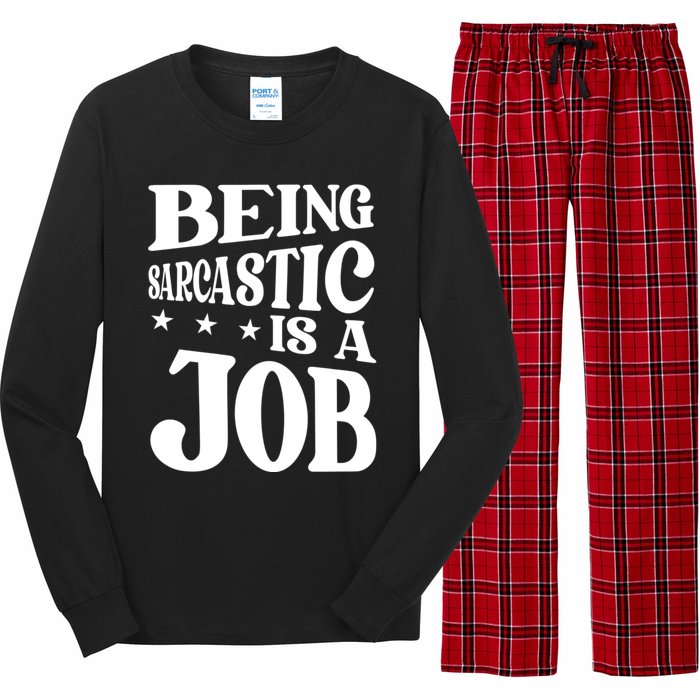 Irony Sarcasm Sarcastic Humor Ironic Irony Long Sleeve Pajama Set