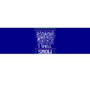 I Smell Snow Blizzard Fun Funny Xmas Gift Bumper Sticker