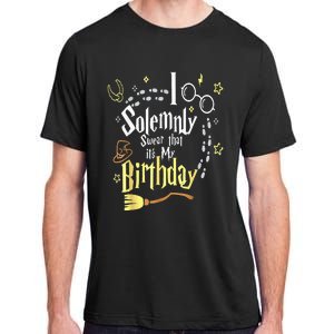 I Solemnly Swear That It's My Birthday Funny Adult ChromaSoft Performance T-Shirt