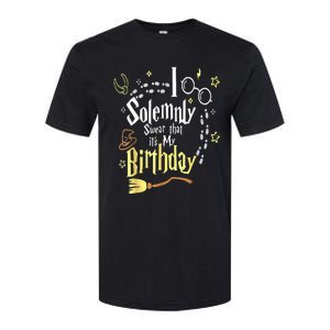 I Solemnly Swear That It's My Birthday Funny Softstyle CVC T-Shirt