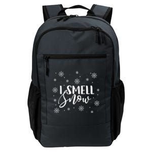 I Smell Snow Winter Snowflakes Christmas Gift Daily Commute Backpack