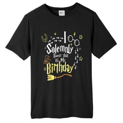 I Solemnly Swear That Its My Birthday Funny Tall Fusion ChromaSoft Performance T-Shirt