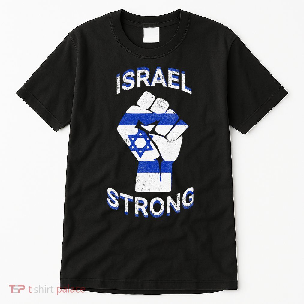 Israel Strong Support Stand With Israel Love Jewish Pride Tall T-Shirt