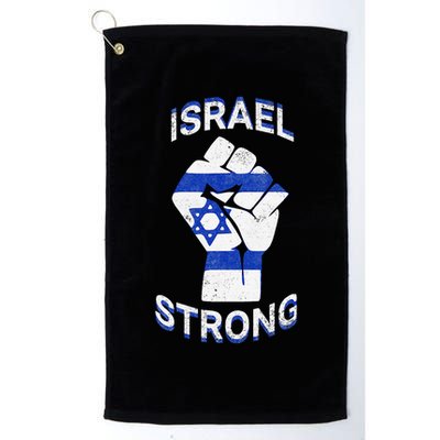 Israel Strong Support Stand With Israel Love Jewish Pride Golf Towel