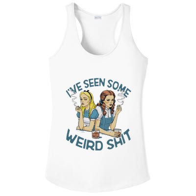 IVe Seen Some Weird Shit Ladies PosiCharge Competitor Racerback Tank